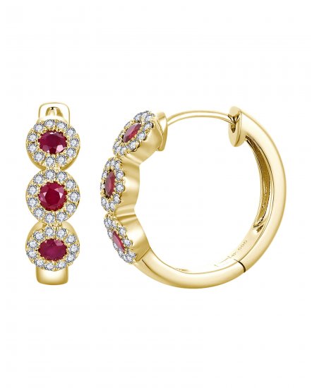 RUBY DIAMOND HUGGIES (TE2250)